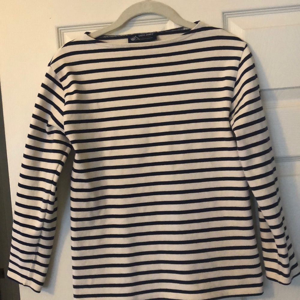 Saint James Authentic Breton Striped Shirt